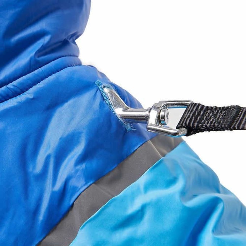 32 Degrees Dog Jacket Blue Size L - Picture 3 of 3